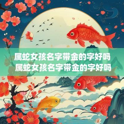 属蛇女孩名字带金的字好吗 属蛇女孩名字带金的字好吗
