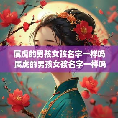属虎的男孩女孩名字一样吗 属虎的男孩女孩名字一样吗好吗