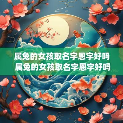 属兔的女孩取名字恩字好吗 属兔的女孩取名字恩字好吗好听吗