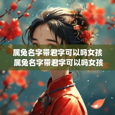 属兔名字带君字可以吗女孩 属兔名字带君字可以吗女孩子