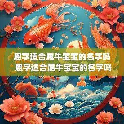 恩字适合属牛宝宝的名字吗 恩字适合属牛宝宝的名字吗男孩