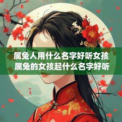 属兔人用什么名字好听女孩 属兔的女孩起什么名字好听