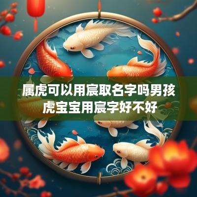 属虎可以用宸取名字吗男孩 虎宝宝用宸字好不好