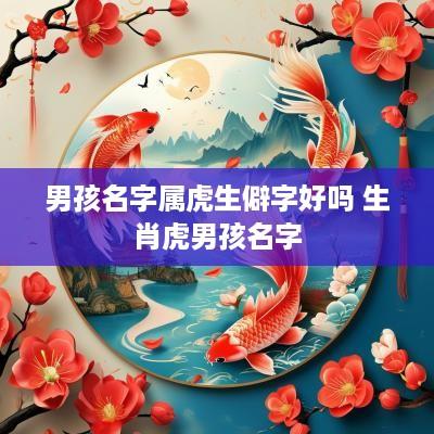 男孩名字属虎生僻字好吗 生肖虎男孩名字