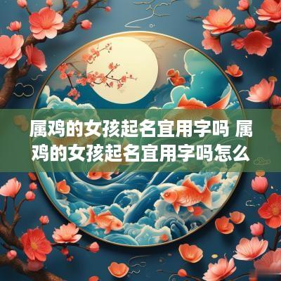 属鸡的女孩起名宜用字吗 属鸡的女孩起名宜用字吗怎么取