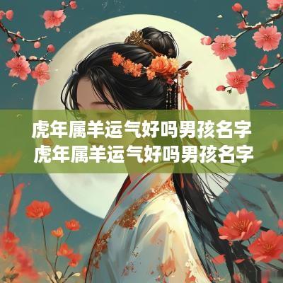 蛇年属羊运气好吗男孩名字 蛇年属羊运气好吗男孩名字大全