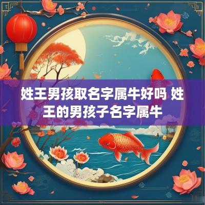 姓王男孩取名字属牛好吗 姓王的男孩子名字属牛