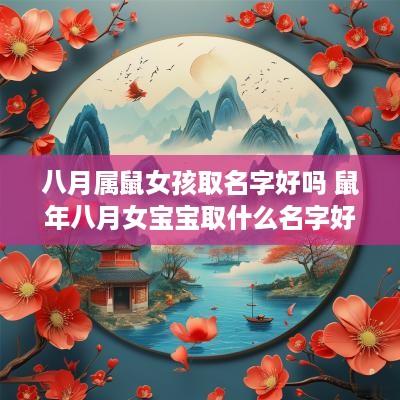八月属鼠女孩取名字好吗 蛇年八月女宝宝取什么名字好