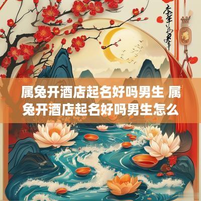 属兔开酒店起名好吗男生 属兔开酒店起名好吗男生怎么起