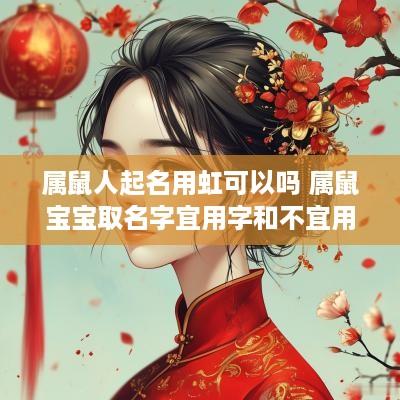 属鼠人起名用虹可以吗 属鼠宝宝取名字宜用字和不宜用字