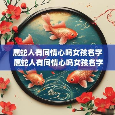 属蛇人有同情心吗女孩名字 属蛇人有同情心吗女孩名字叫什么