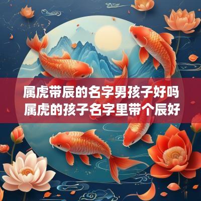 属虎带辰的名字男孩子好吗 属虎的孩子名字里带个辰好吗