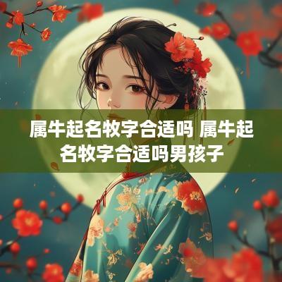 属牛起名牧字合适吗 属牛起名牧字合适吗男孩子