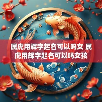 属虎用辉字起名可以吗女 属虎用辉字起名可以吗女孩