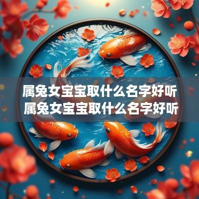 属兔女宝宝取什么名字好听 属兔女宝宝取什么名字好听又吉祥
