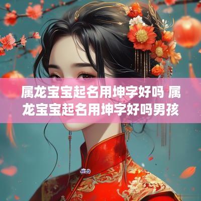 属龙宝宝起名用坤字好吗 属龙宝宝起名用坤字好吗男孩