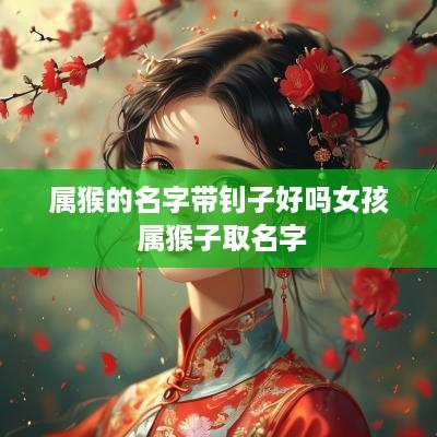 属猴的名字带钊子好吗女孩 属猴子取名字