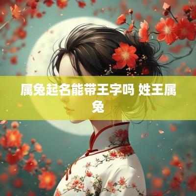 属兔起名能带王字吗 姓王属兔 属兔起名能带王字吗 姓王属兔