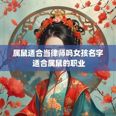 属鼠适合当律师吗女孩名字 适合属鼠的职业