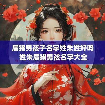 属猪男孩子名字姓朱姓好吗 姓朱属猪男孩名字大全