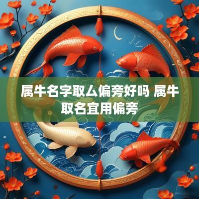属牛名字取厶偏旁好吗 属牛取名宜用偏旁