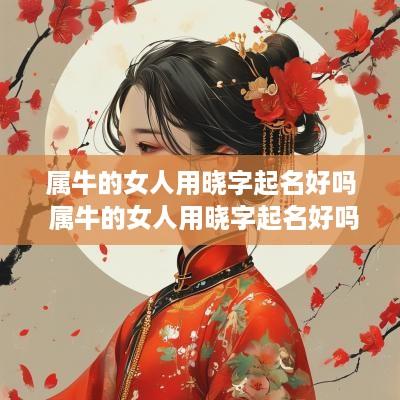 属牛的女人用晓字起名好吗 属牛的女人用晓字起名好吗