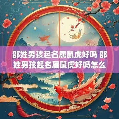 邵姓男孩起名属鼠虎好吗 邵姓男孩起名属鼠虎好吗怎么取