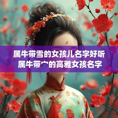 属牛带雪的女孩儿名字好听 属牛带宀的高雅女孩名字