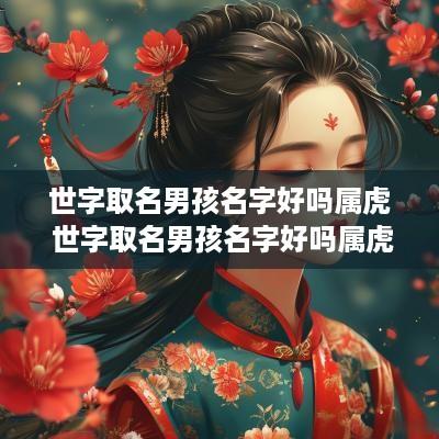世字取名男孩名字好吗属虎 世字取名男孩名字好吗属虎的
