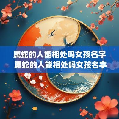 属蛇的人能相处吗女孩名字 属蛇的人能相处吗女孩名字怎么取