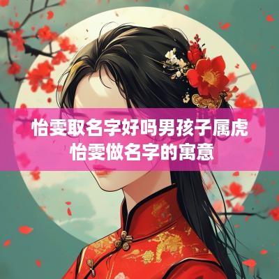 怡雯取名字好吗男孩子属虎 怡雯做名字的寓意