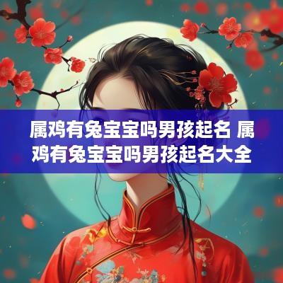 属鸡有兔宝宝吗男孩起名 属鸡有兔宝宝吗男孩起名大全