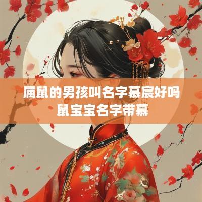 属鼠的男孩叫名字慕宸好吗 鼠宝宝名字带慕