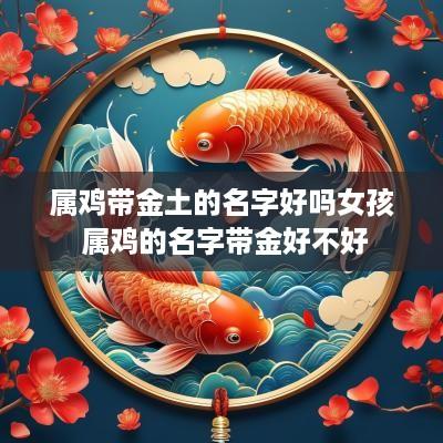 属鸡带金土的名字好吗女孩 属鸡的名字带金好不好