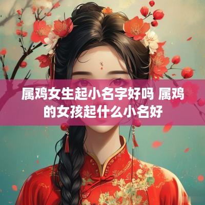 属鸡女生起小名字好吗 属鸡的女孩起什么小名好