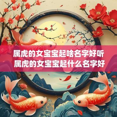 属虎的女宝宝起啥名字好听 属虎的女宝宝起什么名字好