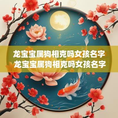 龙宝宝属狗相克吗女孩名字 龙宝宝属狗相克吗女孩名字叫什么