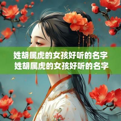 姓胡属虎的女孩好听的名字 姓胡属虎的女孩好听的名字大全