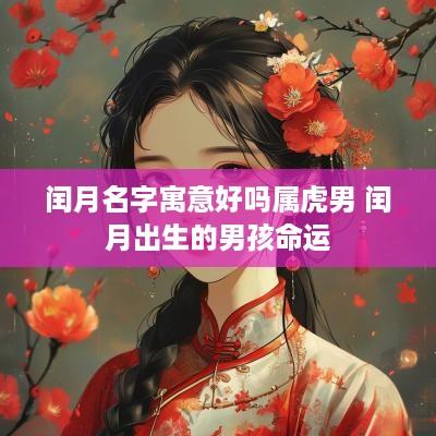 闰月名字寓意好吗属虎男 闰月出生的男孩命运