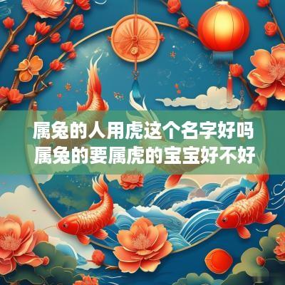 属兔的人用虎这个名字好吗 属兔的要属虎的宝宝好不好