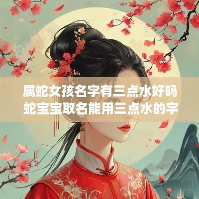 属蛇女孩名字有三点水好吗 蛇宝宝取名能用三点水的字