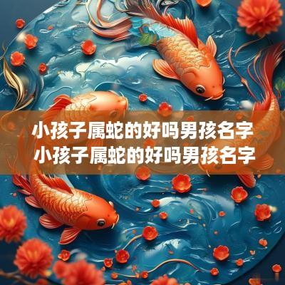 小孩子属蛇的好吗男孩名字 小孩子属蛇的好吗男孩名字叫什么