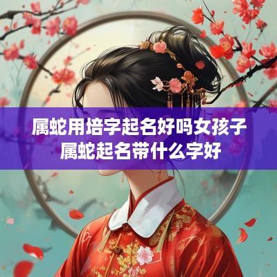 属蛇用培字起名好吗女孩子 属蛇起名带什么字好