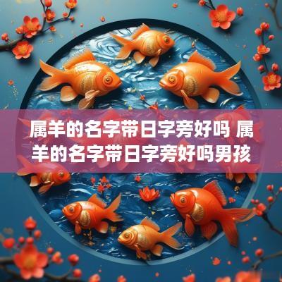属羊的名字带日字旁好吗 属羊的名字带日字旁好吗男孩