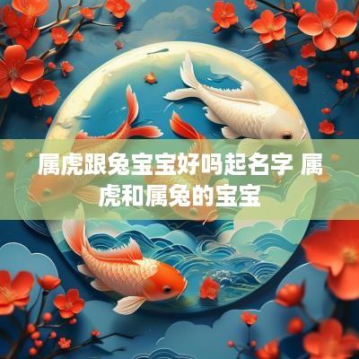 属虎跟兔宝宝好吗起名字 属虎和属兔的宝宝