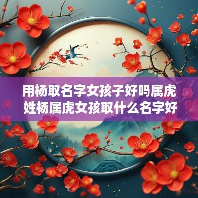 用杨取名字女孩子好吗属虎 姓杨属虎女孩取什么名字好