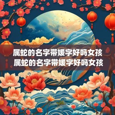 属蛇的名字带媛字好吗女孩 属蛇的名字带媛字好吗女孩怎么取