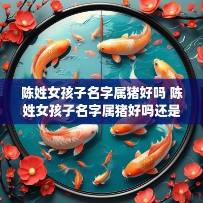 陈姓女孩子名字属猪好吗 陈姓女孩子名字属猪好吗还是属兔