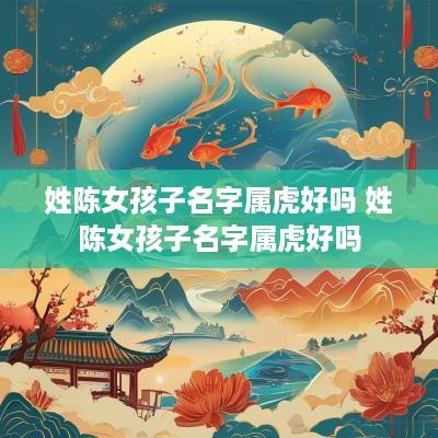 姓陈女孩子名字属虎好吗 姓陈女孩子名字属虎好吗