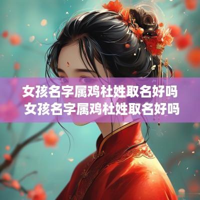 女孩名字属鸡杜姓取名好吗 女孩名字属鸡杜姓取名好吗怎么取